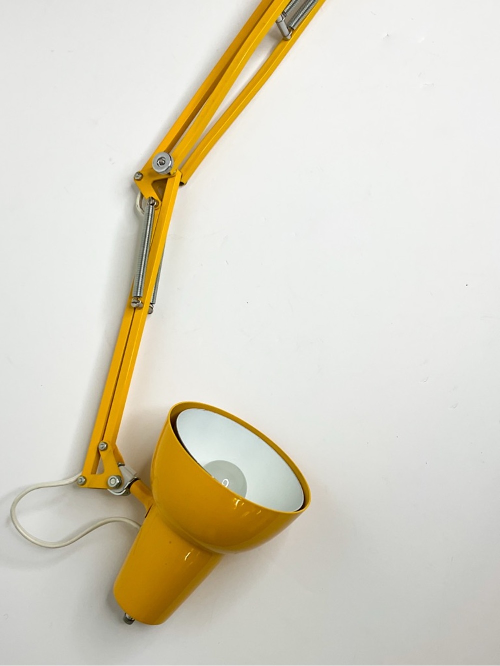 Vintage Luxo Yellow Clamp Lamp Swedish MCM Task Light - Picture 2 of 8